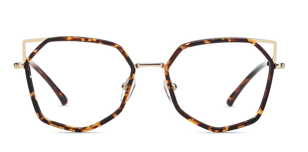 Tortoise leopard cat eye glasses